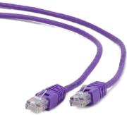 cablexpert pp12 025m v purple patch cord cat5e molded strain relief 50u plugs 025m photo