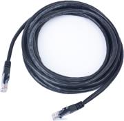 cablexpert pp12 2m bk black patch cord cat5e molded strain relief 50u plugs 2m photo