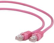 cablexpert pp12 2m ro pink patch cord cat5e molded strain relief 50u plugs 2m photo