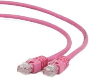 cablexpert pp12 3m ro pink patch cord cat5e molded strain relief 50u plugs 3m photo