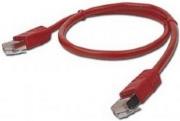 cablexpert pp12 5m r red patch cord cat5e molded strain relief 50u plugs 5m photo