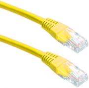 cablexpert pp12 5m y yellow patch cord cat5e molded strain relief 50u plugs 5m photo