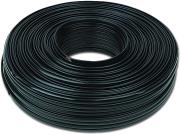 cablexpert tc1000s 100m b flat telephone cable stranded wire 100m black photo