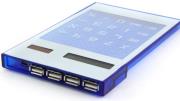 gembird uhb 24c1 calculator with usb hub photo