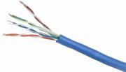 cablexpert upc 5004e so blue cat5e utp lan cable solid blue 305m photo