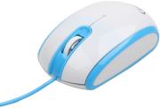gembird mus 105 b optical mouse usb blue white photo