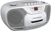 thomson rk100cd portable cd tape radio player silver photo