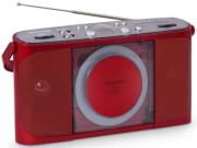 thomson rcd181 portable radio cd player red photo