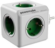 allocacoc powercube original green type f for extended cubes white photo