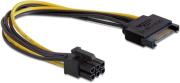 cablexpert cc psu sata sata power adapter cable for pci express 02m photo