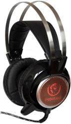 rebeltec thunder headphones with mic black photo