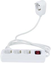 rev 3 1 way multiple socket power split me diakopti 2m white photo