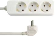 rev 3 way power strip 3m white photo