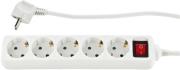 rev 5 way power strip me diakopti 3m white photo