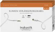 in akustik star audio cable extension 35mm jack plug 3m white photo