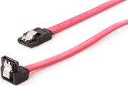 gembird cc satam data90 03m sata 3 data cable 90 degree with metal clips 30cm photo