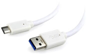 cablexpert ccp usb3 amcm 1m w usb 30 am to type c cable am cm 1m white photo