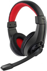 gembird ghs 01 gaming headset with volume control black red photo