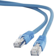 cablexpert pp6a lszhcu b 025m s ftp cat 6a lszh patch cord 025m blue photo