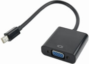 cablexpert a mdpm vgaf 02 mini displayport to vga adapter cable black photo