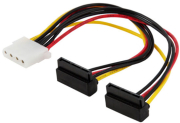 savio ak 12 power cable molex f 4 pin 2x sata 15 pin f angled photo