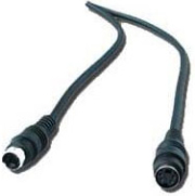 s video plug to s video socket extension cable 18m black photo