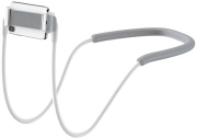 baseus neck mounted lazy bracket for tablet smartphone white photo