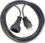 brennenstuhl extension cable 3m black 1165430 photo