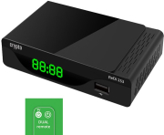 crypto redi 253 dvb t2 full hd receiver with 2 in 1 control photo