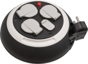 brennenstuhl comfort line cable drum 3 socket with usb charging 3m photo