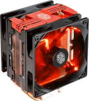 coolermaster hyper 212 led turbo cpu fan red photo