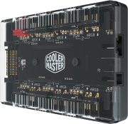 coolermaster fan controller argb pwm hub 1 to 6 port photo