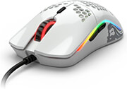 gloriouspc gaming race model o gaming mouse white glossy photo