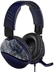 turtle beach recon 70 camo blue over ear stereo gaming headset tbs 6555 02 photo