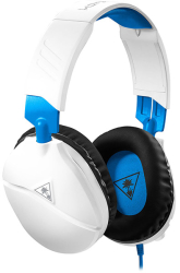 turtle beach recon 70p whiteblue over ear stereo gaming headset tbs 3455 02 photo