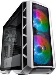 case coolermaster mastercase h500p white mesh argb tg photo