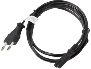 lanberg cee 7 16 iec 320 c7 euro radio power cord 3m black photo