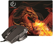 rebeltec mouse mouse pad red dragon photo