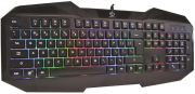 rebeltec patrol wire keyboard with backlight black photo