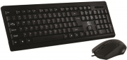 rebeltec simplo set wire keyboard wire mouse black photo