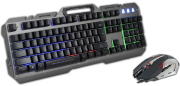 rebeltec wired set led keyboard mouse for interceptor players photo