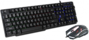 rebeltec wired set led keyboard mouse for oppressor players photo