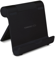 terratec 156510 itab s black aluminum holder for smartphones and tablets photo
