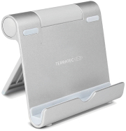 terratec 219727 itab s silver aluminum holder for smartphones and tablets photo