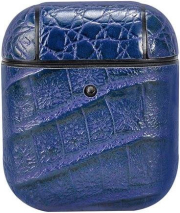 terratec 306841 air box for apple airpods crocodile pattern blue photo