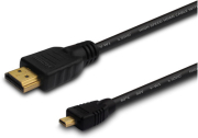 savio cl 149 hdmi m  micro hdmi m cable 05m black photo