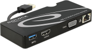 delock 62461 adapter usb 30 to hdmi vga gigabit lan usb 30 photo