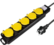 logilink lps255 power strip 5 way with switch 5x cee 7 3 outdoor photo