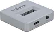 delock 64000 m2 docking station for m2 nvme pcie ssd with usb type c female photo