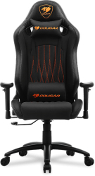 cougar gaming chair explore black photo
